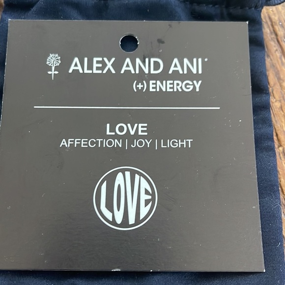 Alex and Ani bracelet. Love - Picture 2 of 2